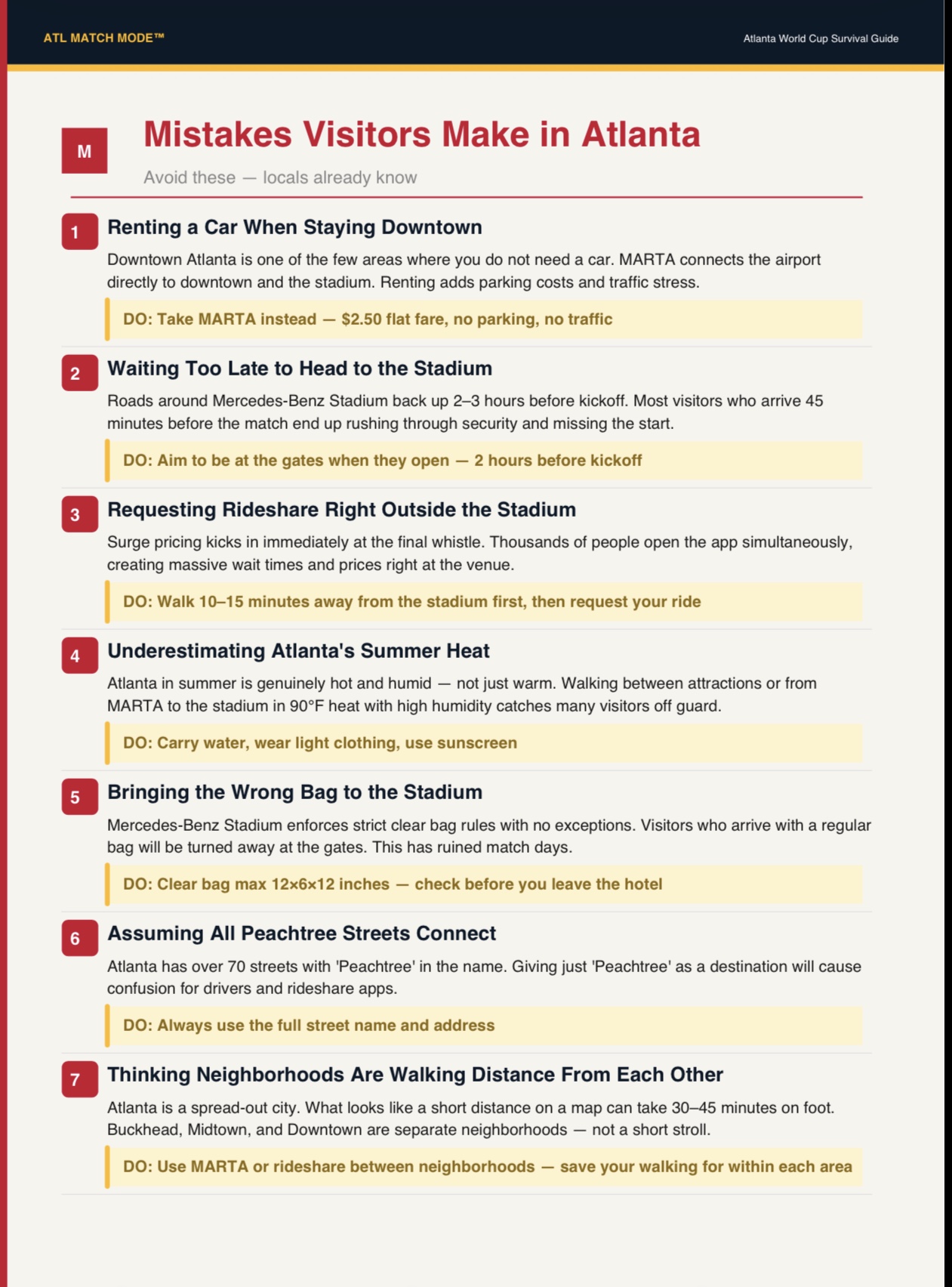 9 Mistakes to Avoid